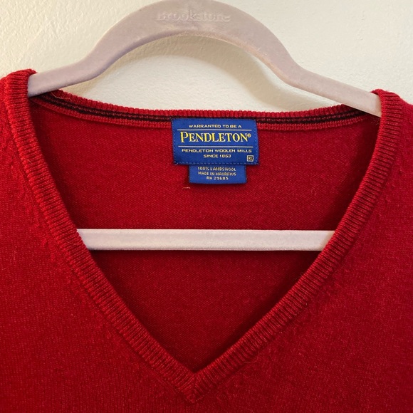 Pendleton Vintage Lambswool Sweater - Picture 3 of 4